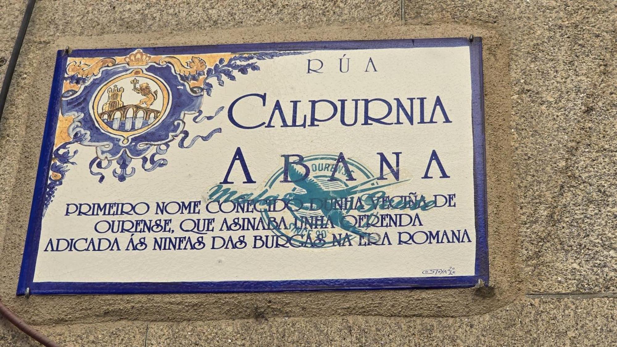 Calpurnia Abana Leilighet Ourense Eksteriør bilde